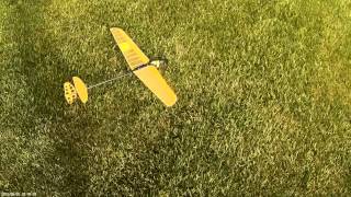 HobbyKing MINI DLG Discus Launch Glider [upl. by Eoj735]