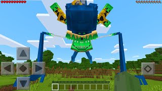 Nuclear Shin Sonic MOD in Minecraft Pocket Edition [upl. by Mitzi]