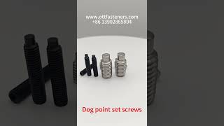 Whats a dog point set screws DIN915 manufacturer bolt [upl. by Aisercal]