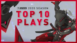 TOP 10 Defiant Plays of the 2020 OVERWATCH LEAGUE Season [upl. by Carmina575]