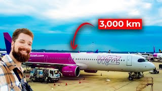 WIZZ AIR  5 hrs on Europe’s Cheapest Airline [upl. by Imotih]