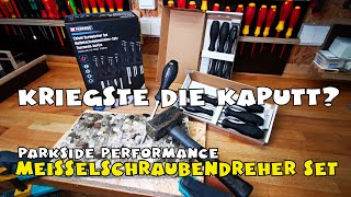 PARKSIDE PERFORMANCE Meißelschraubendrehersatz [upl. by Tnek440]