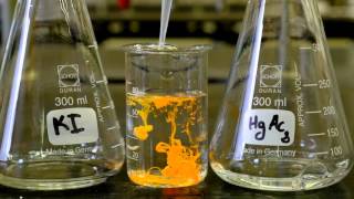 Acétate de mercure II vs iodure de potassium [upl. by Marleah54]