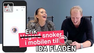 Erik Follestad snoker i mobilen til Ida Fladen [upl. by Htebezile]