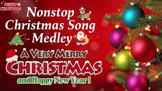 Non Stop Christmas Songs Medley ❄ Top 100 Christmas Nonstop Songs ⛄ Merry Christmas 2024 [upl. by Goerke730]