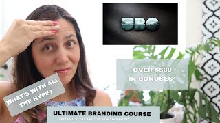 UBC  The Ultimate Branding Course with MRR  Bonuses Look Inside the Course [upl. by Slifka]