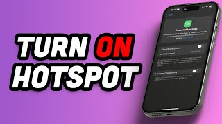 How To Activate Hotspot On iPhone 16  iPhone 16 Pro  iPhone 16 Pro Max [upl. by Nyrrad]