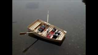 Radio control row boat [upl. by Obidiah]