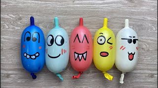 Making a Giant Slime Balloon with Surprise Toys Using Our Favorite Balloon Tricks [upl. by Balch25]