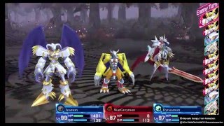 Imperialdramon Paladin Mode change 8 DIGIMON STORY CYBER SLEUTH [upl. by Amein]