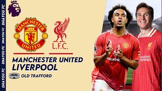 👹 MAN UNITED  LIVERPOOL 🔴  LE CHOC DE LA PREMIER LEAGUE 🏆  🇵🇹 BRUNO vs SALAH 🇪🇬  LIVE 🔥 [upl. by Peedus]