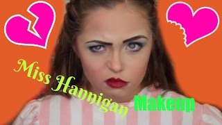 Miss Hannigan Makeup Tutorial [upl. by Oigufer491]