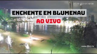 Cobertura das chuvas 🌧️ em Blumenau Itajaí Balneário Camboriú e região  Rio ItajaíAçu ao vivo [upl. by Ilatfan896]