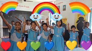 THE RAINBOW SONG WITH ACTION CLASS V ENGLISH [upl. by Ewan]