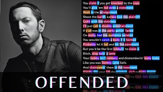 Eminem Offended  Rhymes Highlighted [upl. by Joung276]