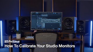 How To Calibrate Your Studio Monitors  PreSonus [upl. by Atteyram59]