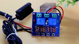 Digital Temperature and Humidity Controller Circuit ZFX M452 Review [upl. by Kwasi]