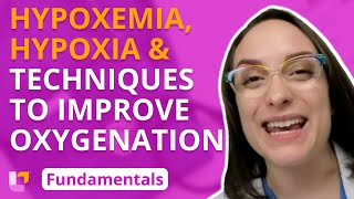 Hypoxemia Hypoxia amp Techniques to Improve Oxygenation  Fundamentals of Nursing LevelUpRN [upl. by Yatnahc]