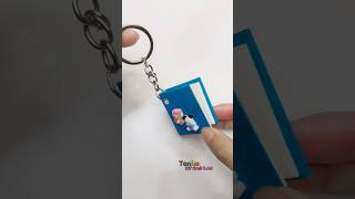 ✨DlY easy key ring make idea diy papercraft short youtubeshorts shortvideo easycraft [upl. by Silber]