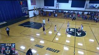 BrowervilleEagle Valley vs Osakis Girls Varsity Basketball [upl. by Oznol]