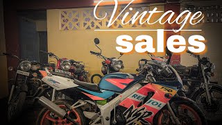 Nov26th  VINATGE BIKES SALES  FULL DETAILED VIDEO rx bullet nsr150 [upl. by Ahsened855]