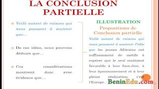 COMMENT REDIGER AISEMENT ET EFFICACEMENT SA CONCLUSION PARTIELLE [upl. by Stead]