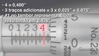 Cómo usar un micrómetro externo  Capítulo 2 en portugués [upl. by Cecilia]