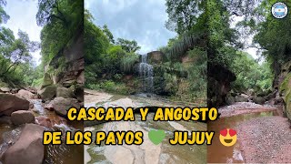 Cascada y Angosto de Los Payos 💚 Jujuy 😍 [upl. by Schinica]