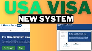 USA Visa New Updated System USA Visa Process US Travel Docs DS 160 USA Student Visa USA Donkey [upl. by Harty581]