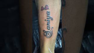 Name Tattoo designs shotrs [upl. by Ahsinuq]