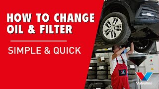 How to change your OIL and FILTER  QUICK amp SIMPLE step by step guide [upl. by Leiahtan]