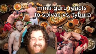 mma guru reacts to spivac vs tybura [upl. by Bainbrudge371]