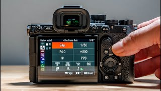 Sony A7RV Video Settings  Full Menu Setup [upl. by Larimore]