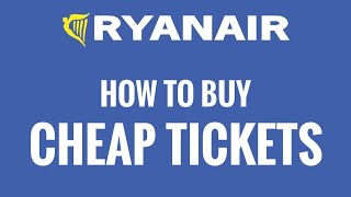 How to buy Ryanair tickets on sale online [upl. by Eyssej770]