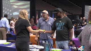 ‘It has helped me to find myself again’ US Army veteran finds additional help at VA resource fair [upl. by Alleda]