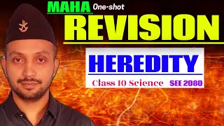 HEREDITY  Maha Revision  SEE 2080 preparation  Class 10 Science in Nepali [upl. by Bathsheeb]