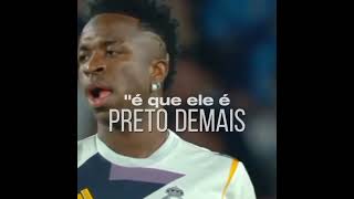 Ele é preto demais✊🏿😔 diganaoaopreconceito vinicius fyp shorts edit [upl. by Anilatsyrc]