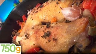 Hauts de cuisse de poulet sauce barbecue [upl. by Reginauld]