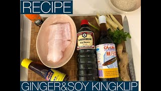 Recipe Kingklip with a Ginger amp Soy Marinade [upl. by Aisul]