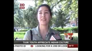 Craze for Indian culture in Tajikistan [upl. by Nochur]