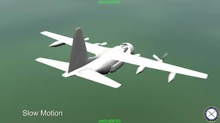 Animation of Fatal Marine Corps KC130T Crash [upl. by Seiuqram191]