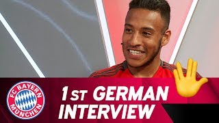 Fortnite Championship amp German Food – Corentin Tolisso’s first interview in German [upl. by Peugia397]