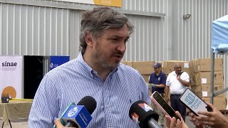 Declaraciones del director del Sinae Santiago Caramés [upl. by Aerdnua720]