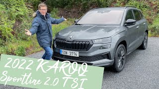 2022 Skoda KAROQ Sportline 20 TSI 190 PS Zu viel Power oder genau richtig 4K  Autophorie [upl. by Alahcim]