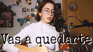 VAS A QUEDARTE  Aitana Cover  Acordes [upl. by Ayit868]