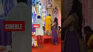 Tanishaa Mukerji is pujo ready cineble tanishamukherjee bollywood music love song [upl. by Illene495]