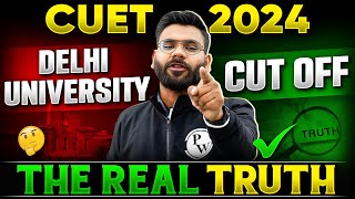 CUET Delhi University Cut Off  Minimum Marks Required  DU Complete Admission Process  CUET 2024 [upl. by Ythomit]