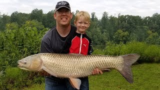 Fishing for Grass Carp  How to catch grass carp  Carp fishing tips and techniques [upl. by Dachia]