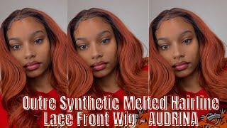 Glamourtress  Outre Synthetic Melted Hairline Lace Front Wig  AUDRINA [upl. by Ned]