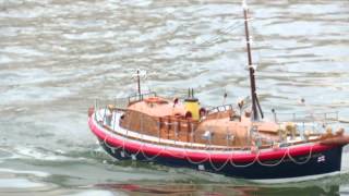 model lifeboats at New brighton RNLI fundraiser 19082012 [upl. by Slorac375]